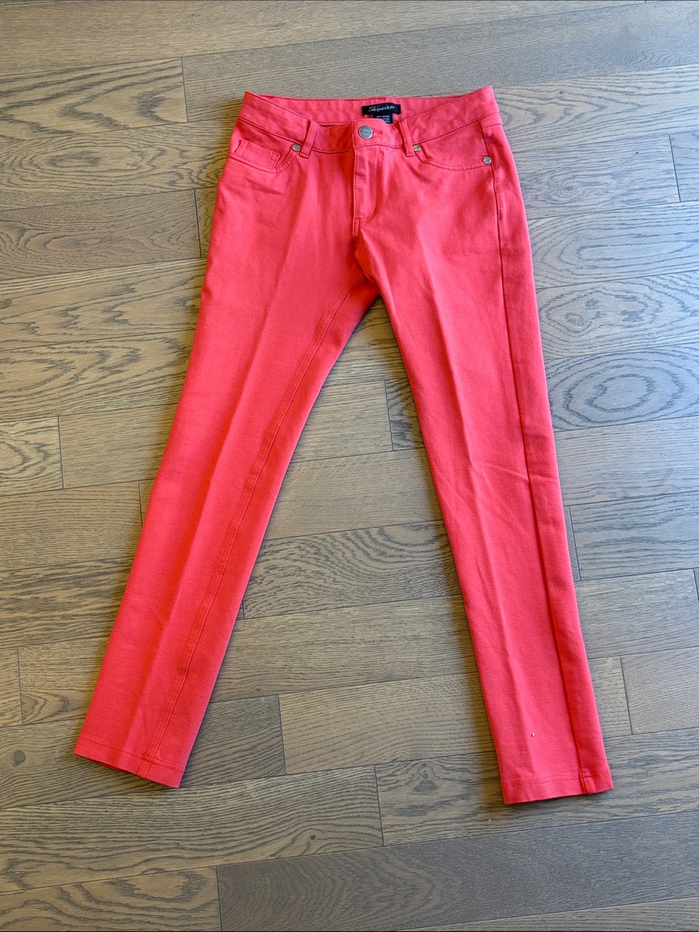 Shinestar Coral Red Stretch Pants
